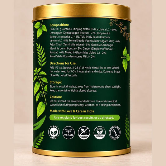 Himalayan Nettle Herbal Tea (Minty Lemongrass) – 50 g