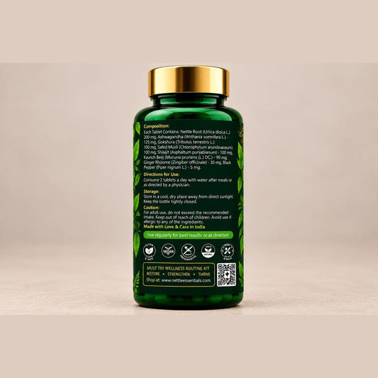 Nettle Root-Extract Men's Vigour Tablets – 60 Tablets