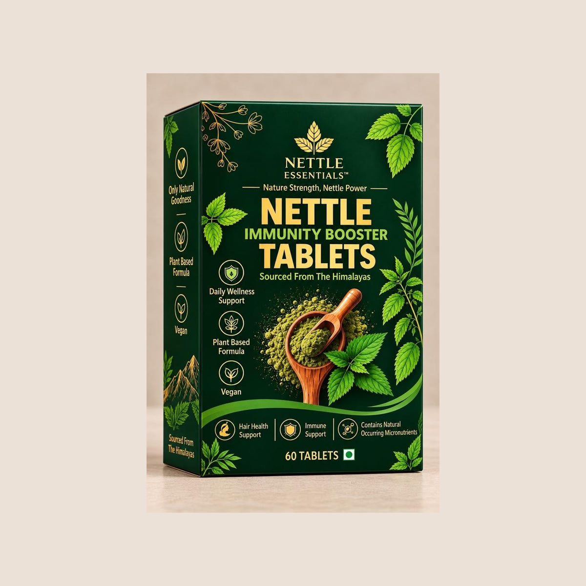 Nettle Immunity Booster Tablets – 60 Tablets