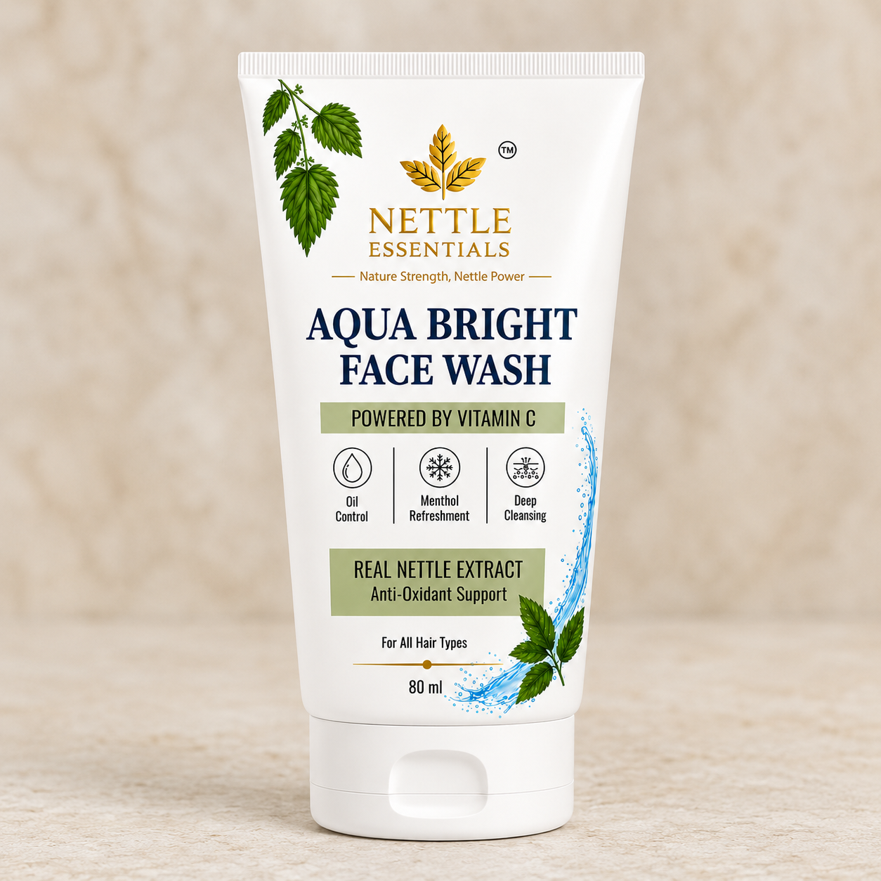 Aqua Bright Face Wash – 80 ml
