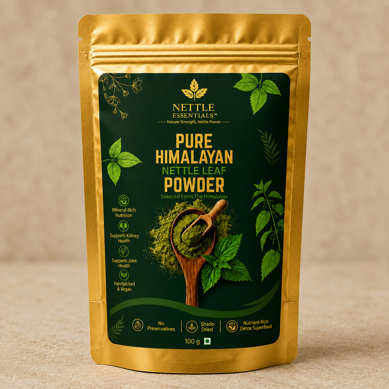 Pure Himalayan Nettle Leaf Powder – 100 g