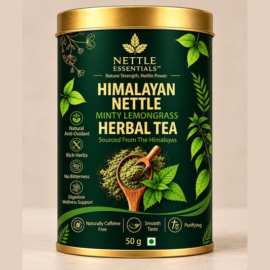 Himalayan Nettle Herbal Tea (Minty Lemongrass) – 50 g