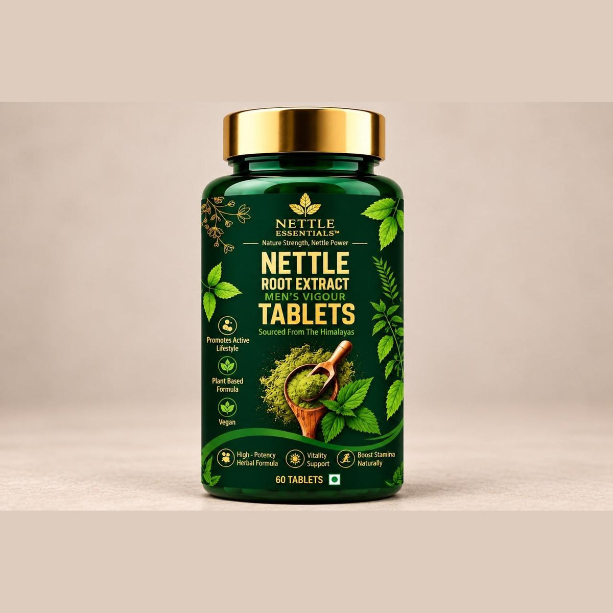 Nettle Root-Extract Men's Vigour Tablets – 60 Tablets
