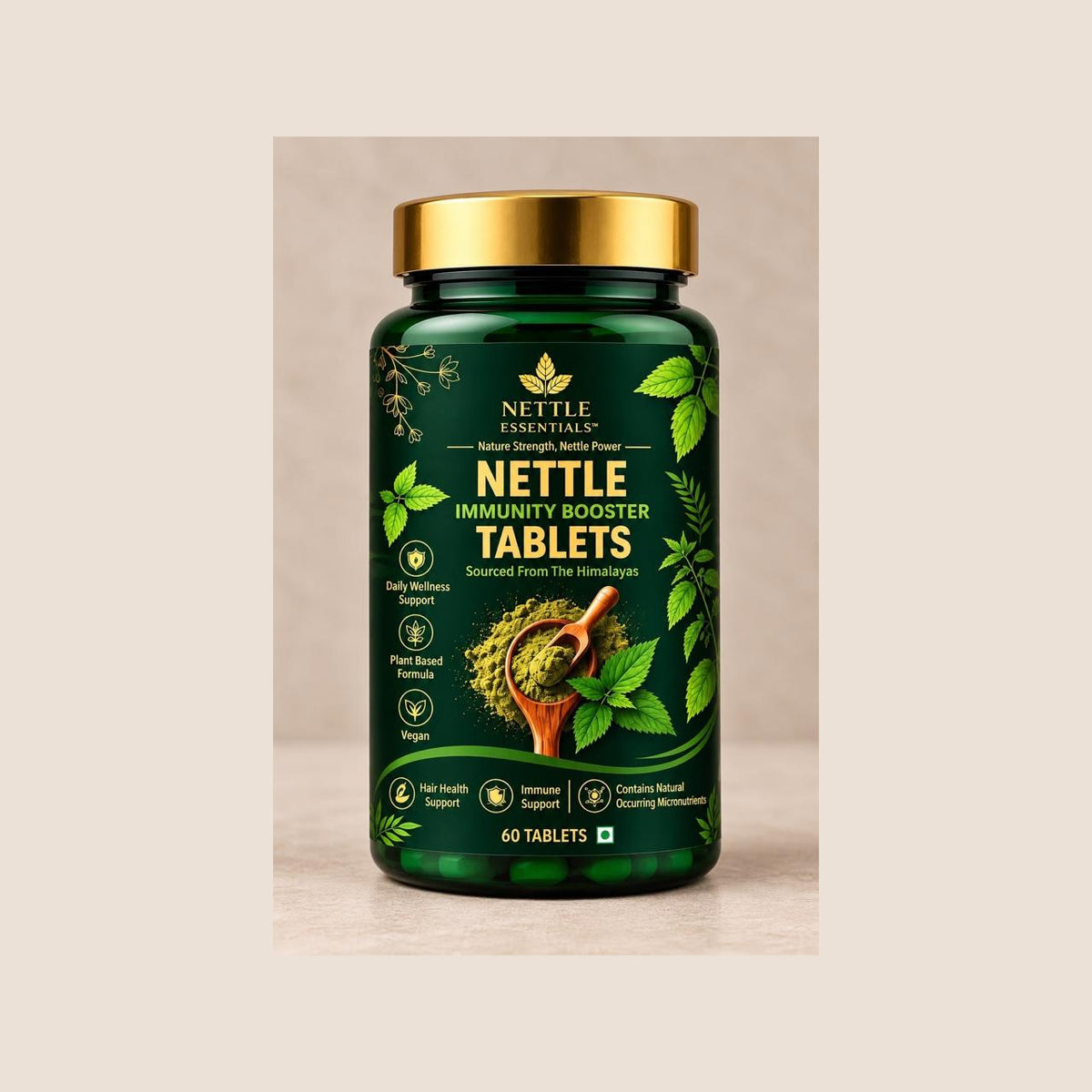 Nettle Immunity Booster Tablets – 60 Tablets
